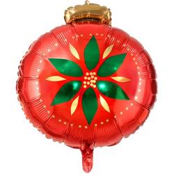 Folieballon kerst | Kerstbal | kerstthema | Christmas | Xmas | Ballon | themafeest